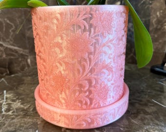 Beautiful Pink Flower Pot