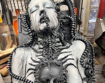 HR Giger Biomechanics Inspired 4x6 Picture Frame, PRE ORDER