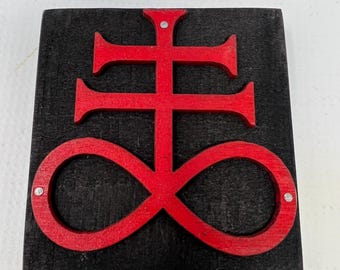 Altar Wall Leviathan Cross 3.25x3.25 in