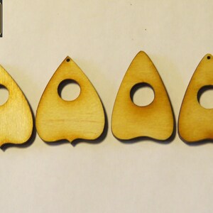 24-48-96 pcs Small Ouija Planchette 1.5 in long 1/8in