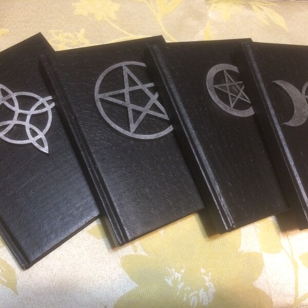 LAST FEW, Buch der Schatten, Silber Farbe auf schwarz 5 x 7 80 gefüttert Seiten