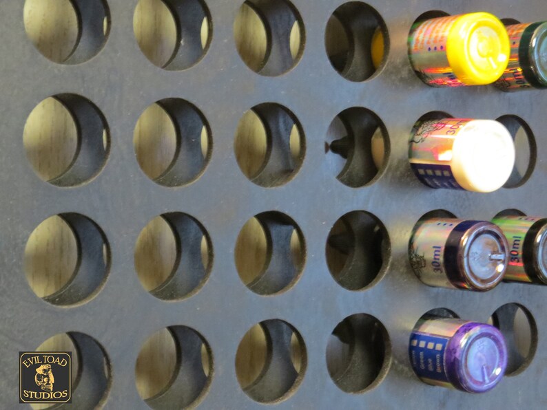 40 TATTOO INK wall rackHolds 40 4 oz ink bottles Etsy