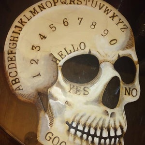 Paint Panel 1pc Giant 15 inch 3/4 view Human Skull