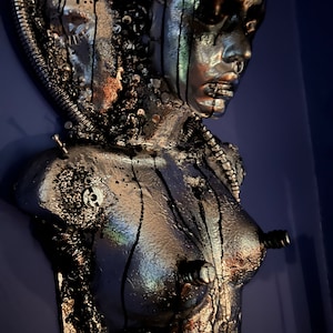Currently untitled, Original Art by Tomasz W Klymiuk - HR Giger inspired workDark ArtHR Giger Cyberpunk Biomechanical