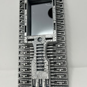 HR Giger Biomechanics Inspired Framed mirror , Limited edition White crackle image 1