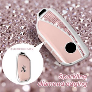 Customizable personalized content key cover fits BMW 2/3/5/7 Series U06 X1 U11 X2 U10 X4 X5 X6 X7 XM ix ix1 i4 i5 i7 M3 M5 G05 G07 G70 G81