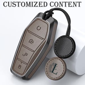 Exclusive artistic letters Key case fit for BYD Atto 3 Sealion Dolphin Seal Song Plus DM-i Han Tang Yuan Qin