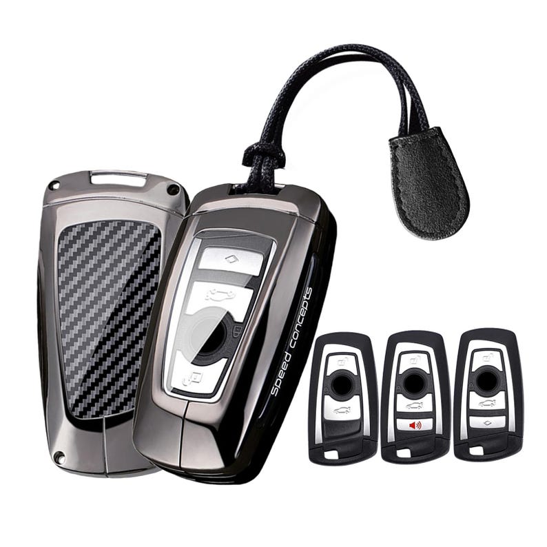 Lock Accessory For R D Personalized Carbon Fiber for for BMW X5 Car Key Cover Key Chain ...
