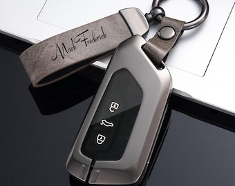 Exclusive artistic letter key case suitable for VW Volkswagen Golf 8 mk8 mk7 id.3 id.4 id.5 Cupra Seat Leon for Skoda Octavia Kodiaq
