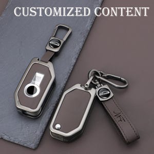 personalized content Key case fit for BMW Motorcycle , Fits R1200GS R1250GS F850GS C400GT Keyless Ride Smart Key Protector, Anti-Scratch
