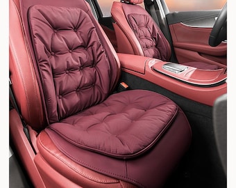 personalized Stain-Resistant Car Seat Cushion Set,Universal Fit Seat Covers, Soft Non-Slip Seat Protector for Cars, SUVs, Trucks