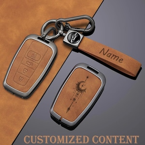 Personalized Toyota key cover 2/3/4 Button Smart Key, suitable for Toyota Camry, Highlander, RAV4, Corolla, Prius, and other models.