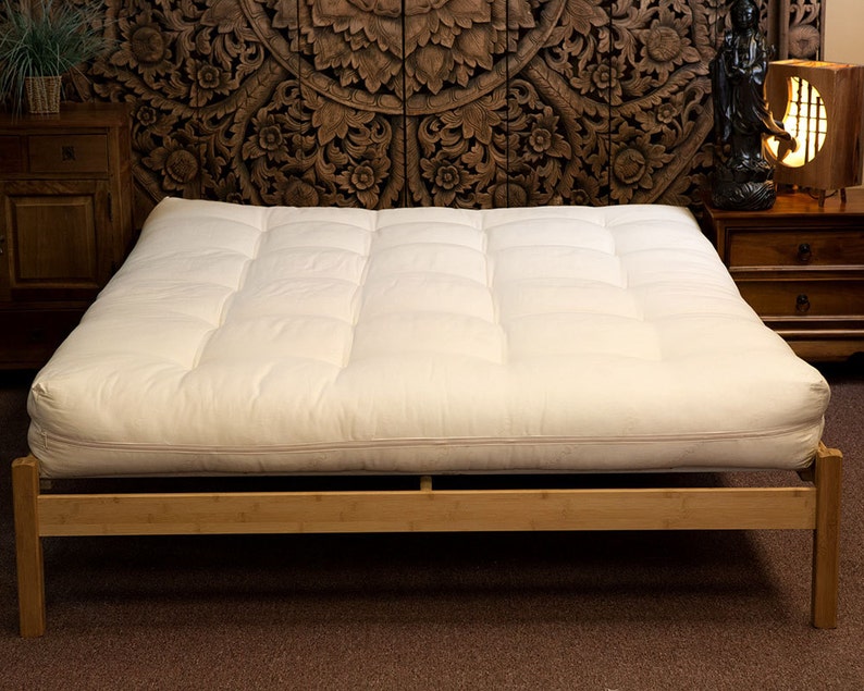 Allcotton Futon Organic 6 Loft Organic Folding Etsy