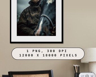 Sándor Rózsa Wall Art – Hungarian Betyár Outlaw Poster, Folk Decor (Digital Download)