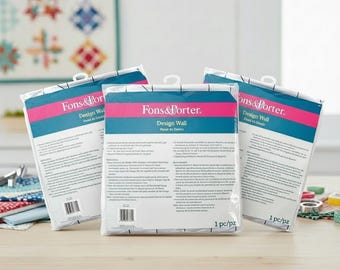 Fons & Porter Quilting Design Wall | Flannel Layout Board (Pack of 3)