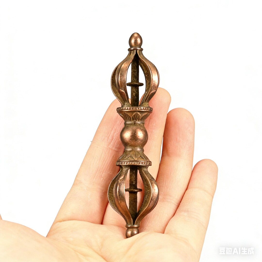 Brass Vajra Tibetan Buddhist Ritual Tool Handcrafted Solid Brass ...