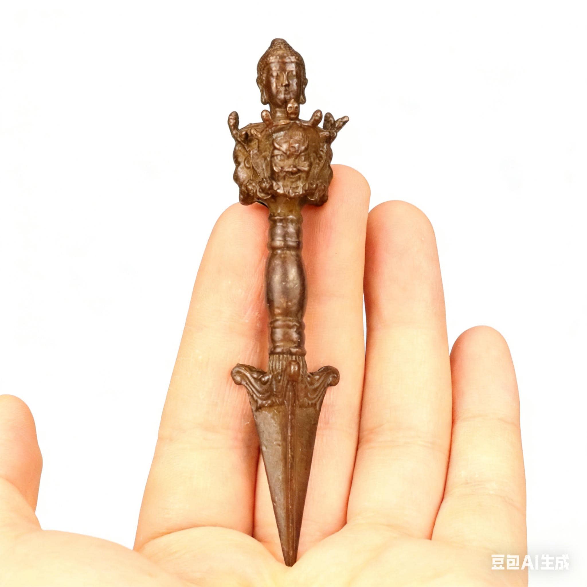 Tibetan Dorje Vajra – Four-head Alloy Ritual Tool, Altar Decor - Etsy