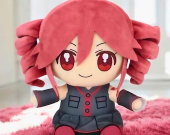 Kasane Teto Inspired Plush Doll - Adorable Plushies for Kids - Anime Toy, Anime Doll, Gift for Kids, Kasane Teto Merch - Kawaii Doll Gift