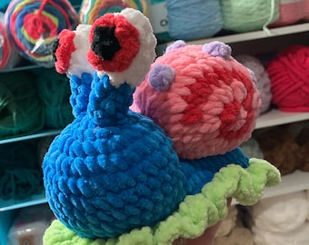 Gary die Schnecke Plüsch Amigurumi