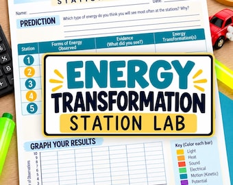 Energy Transformation Lab | 5 Hands-On Science Stations