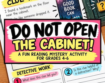 Making Inferences Reading Mystery Activity, Grades 4–6