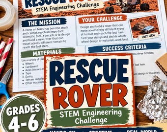 Force and Motion STEM Challenges | Engineering Activities | 4th 5th 6th Grade Science
