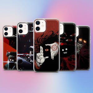 Hellsing Ultimative Handyhülle Alucard Hunter, Hülle für iPhone 17Pro, 17e, 16, 15, 14, 13, 12, Samsung S26, A56, S25, A16, Pixel 10, 10Pro, 9