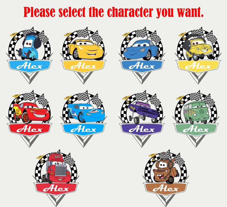 Custom Disney Cars Pit Crew shirt, McQueen Mater verjaardag T-shirt, bijpassende shirt Disneyland familie verjaardag, shirt Racing Cars Squad afbeelding 11