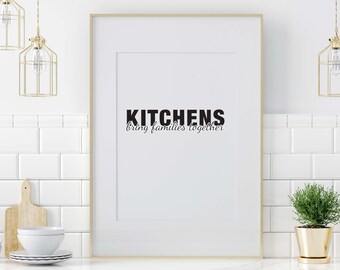 8 Funny Farmhouse Kitchen Printables - Etsy