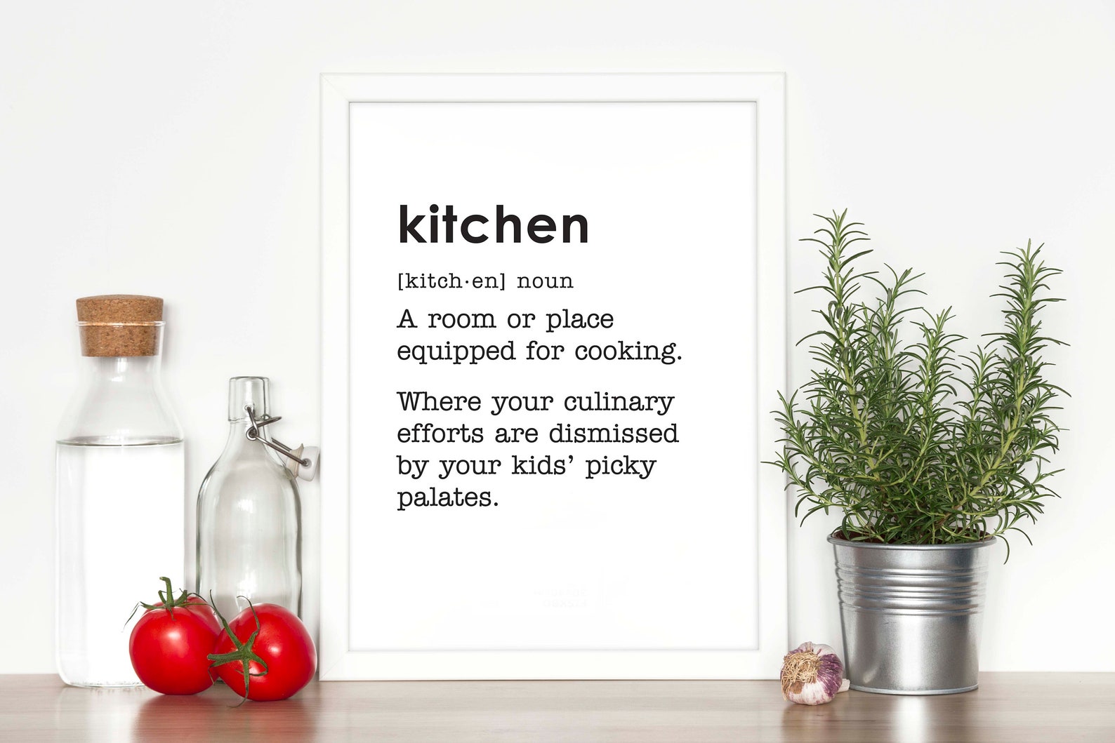 Kitchen Definition Printable Kitchen Decor Instant Download Etsy UK
