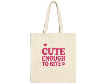 Cotton Canvas Tote Bag