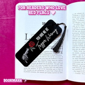 Dark Romance Bookmark | Trigger Warning Bookmark | Morally Grey Bookmark | Bookish Gothic Bookmark | Reader Gift