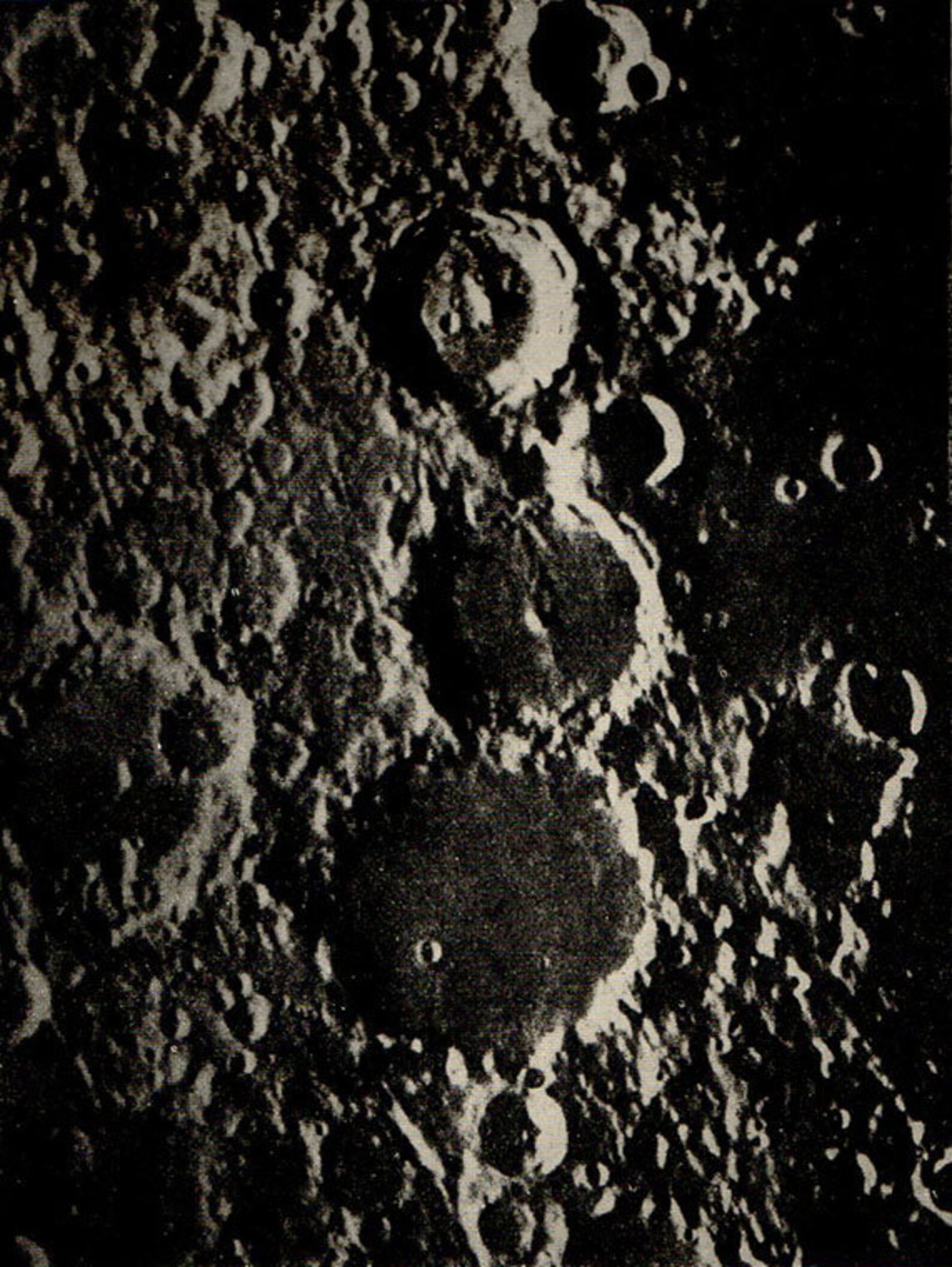 1900 SURFACE Of The MOON 71 Arzachel Alphonsus Tolomeo Etsy