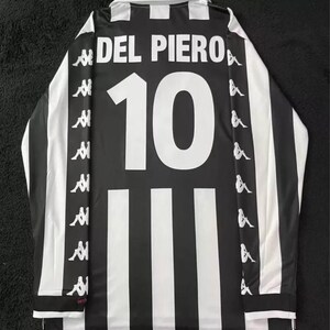 Maillot Juventus Vintage Del Piero Kappa 1999-2000 - Taille L Domicile, Occasion