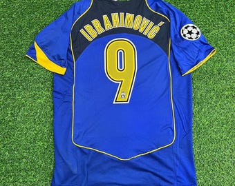 Maillot Extérieur Manchester United 2016-2017 – Ibra #9 Taille M, Adidas Bleu
