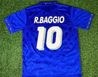 Roberto Baggio SIGNED Italy Home WORLD Cup Jersey/shirt - COA