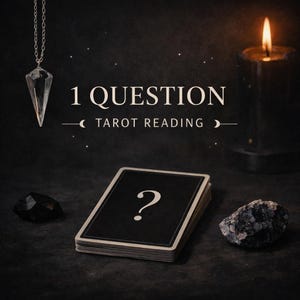 1 Question Tarot Reading | Quick, Honest Insight | Love, Career, Clarity | Fast Delivery