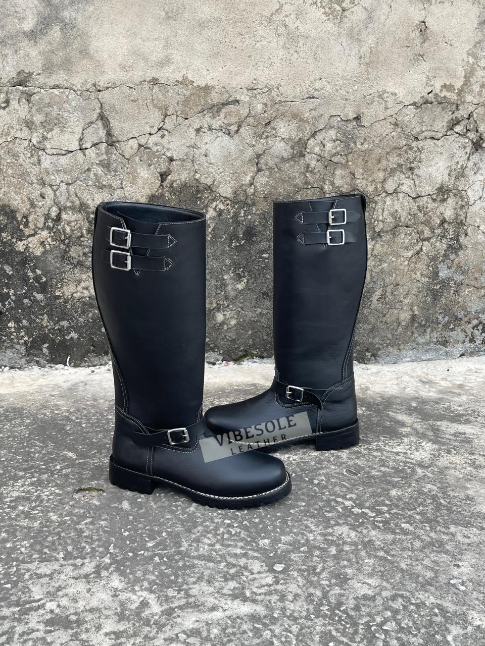 25㎝　EASY RIDER BASIC BOOTS エンジニアブーツ　ブラック Easy rider boots - Etsy 日本