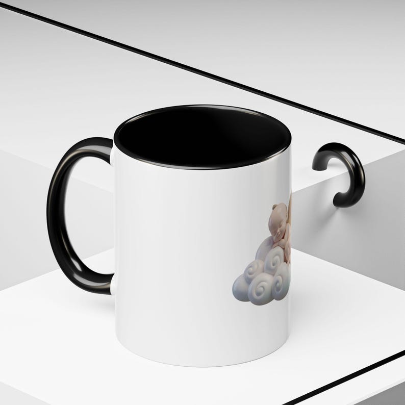 Angel Baby Memorial Mug | 3D Puffy Infant Loss Remembrance Cup | Miscarriage Bereavement Gift | Sympathy Gift for Mom | Stillborn Keepsake image 10