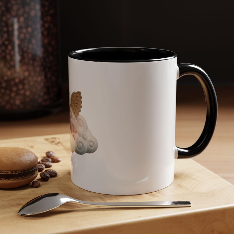 Angel Baby Memorial Mug | 3D Puffy Infant Loss Remembrance Cup | Miscarriage Bereavement Gift | Sympathy Gift for Mom | Stillborn Keepsake image 9