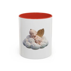 Angel Baby Memorial Mug | 3D Puffy Infant Loss Remembrance Cup | Miscarriage Bereavement Gift | Sympathy Gift for Mom | Stillborn Keepsake image 17