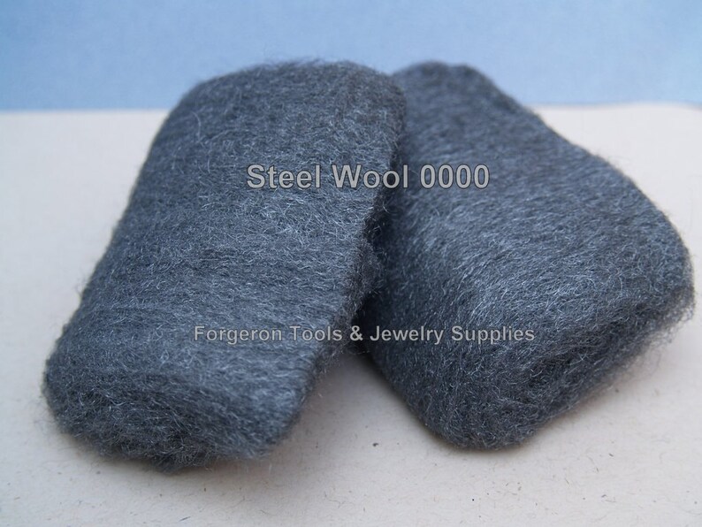 STEEL WOOL Super Fine 0000 For Polishing Your Metal Set of 2 Etsy