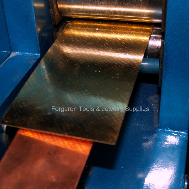 Large Bracelet Size Texture Metal or Use With Your Rolling Mill Br87 24 Gauge Textured Brass Sheet 6 X 2.5 Jewelry Metal