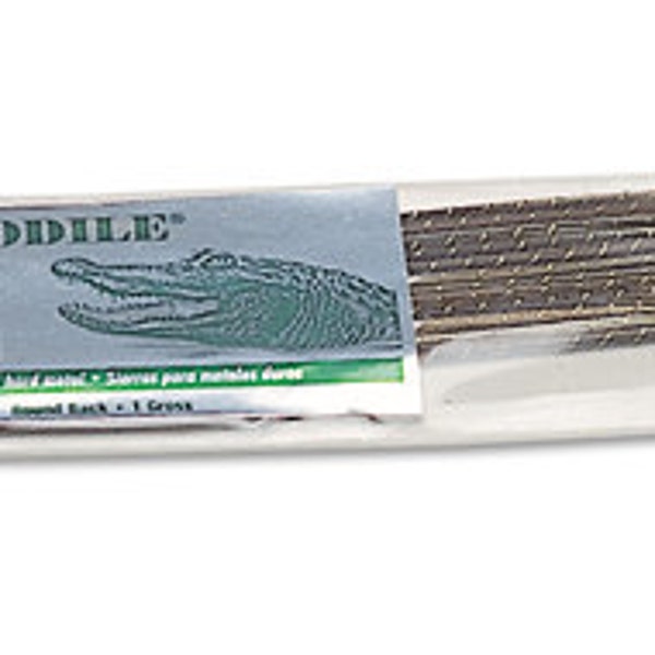 SAW BLADES Number 4-0 Crocodile Jewelers Swiss Made 1 Dozen Metal Working Jewelry Tool Bench Tool Metal Sawing Tool Jewelry Tool SAW-550.03