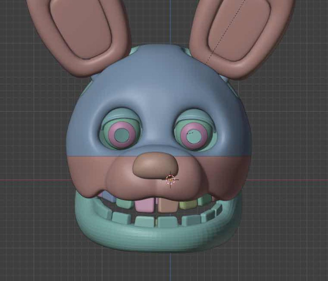Yellow Rabbit Stls Fnaf 2 Movie Accurate for 3D Printing - Etsy