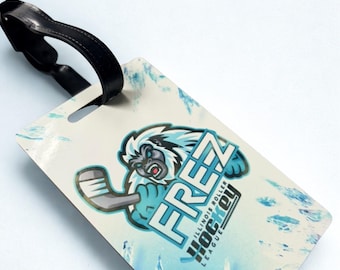 Personalized Sublimated Double Sided Bag Tag - CREATE YOUR OWN!