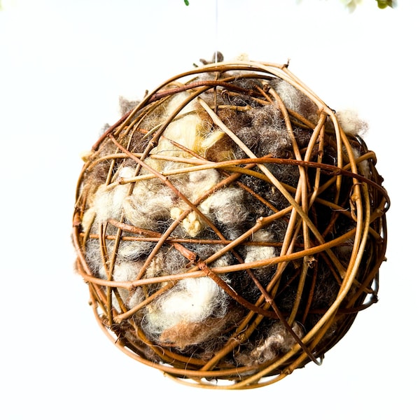 Classic Bird Nesting Ball - Bird Lovers Gift - Birder Gift - Nature Lover Gift - Housewarming Gift - Wildlife Gift - Outdoor Lover Gift