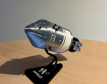 Maqueta de escritorio de la cápsula Apolo - Impresión 3D multicolor