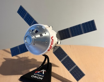 Maqueta de escritorio de la NASA Orion - Impresión 3D multicolor