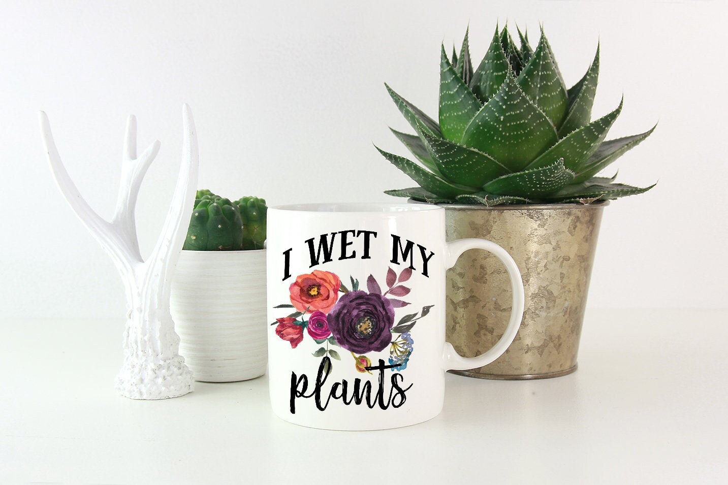 I wet my Plants Mug, Florist Gift, Funny Gardener Gift, Funny Gift fo…